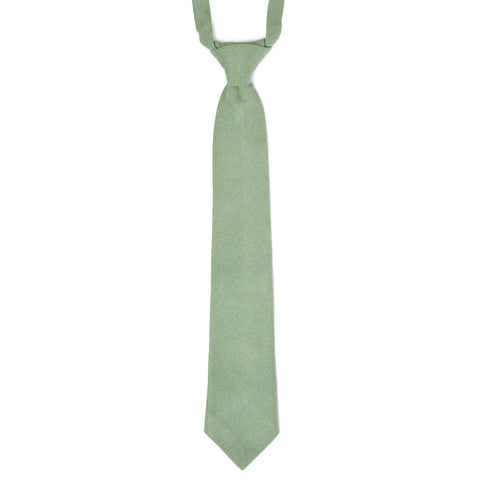 Harrison Sage Green Boys Cotton Tie
