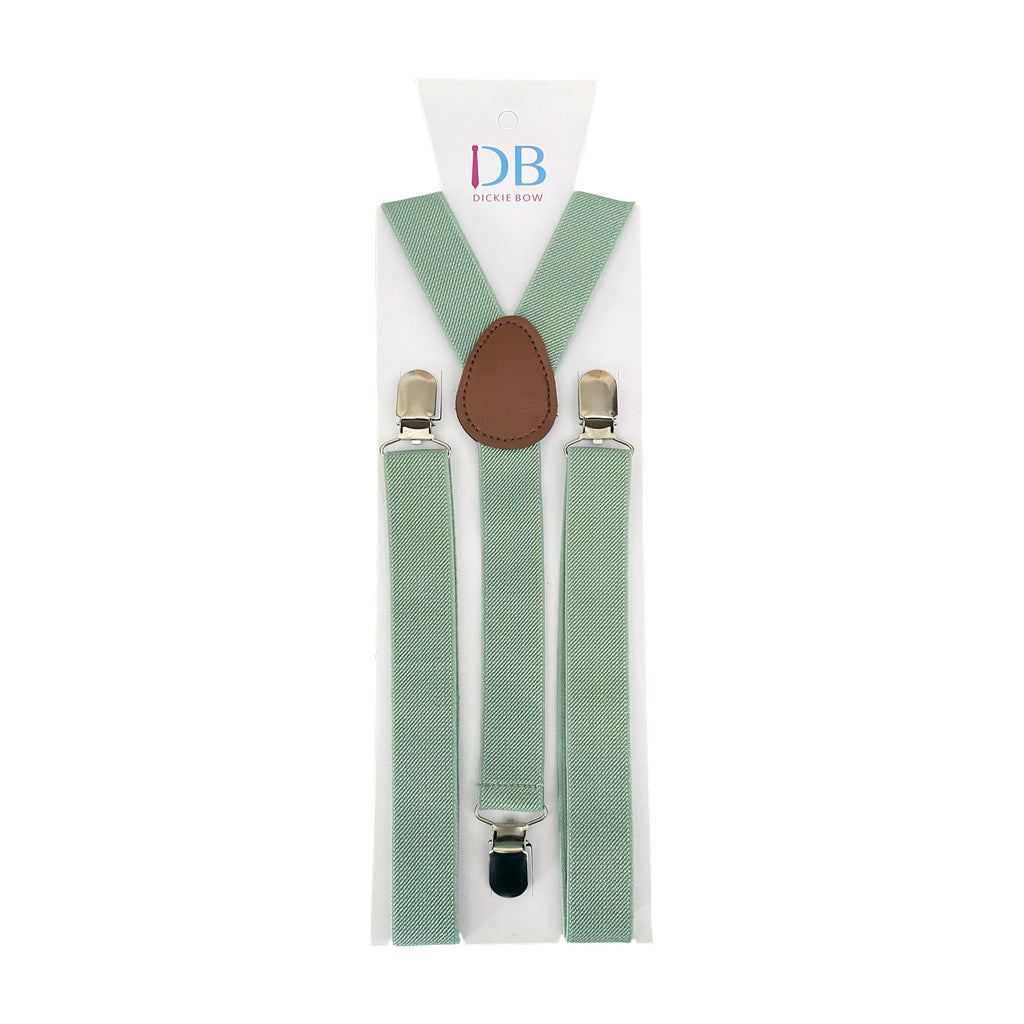Sage Green / Eucalyptus Adult Vintage Braces
