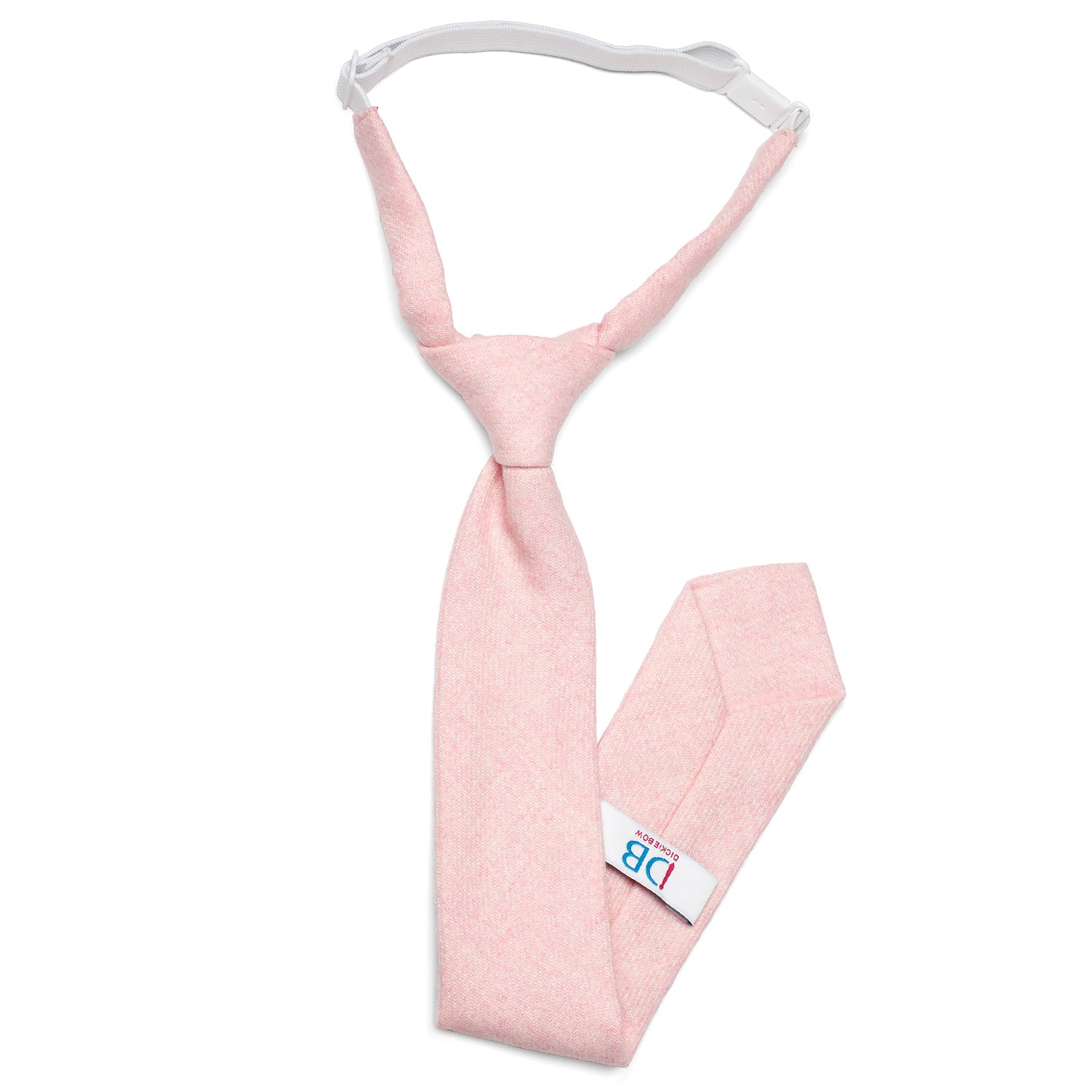 Tallulah Dusty Pink Boys Wool Tie