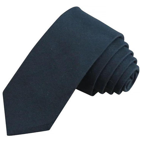 James Cotton Black Skinny Tie