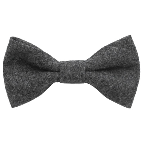 Jessica Boys Charcoal Grey Bow Tie