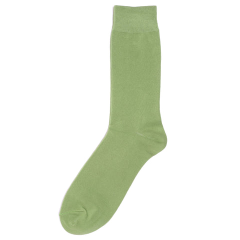 Sage Green Cotton Socks