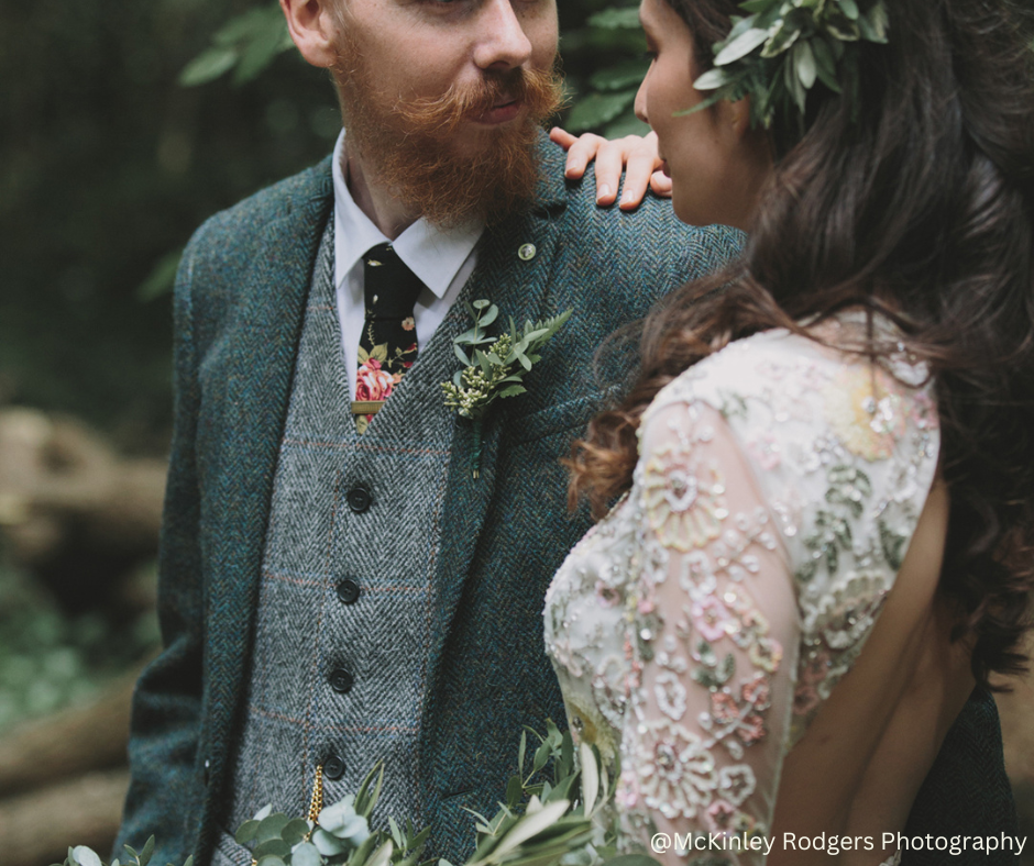 Vesper Floral Cotton Skinny Tie