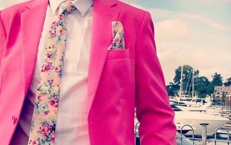 If the Bride gets to Blossom then the Groom Should Bloom!