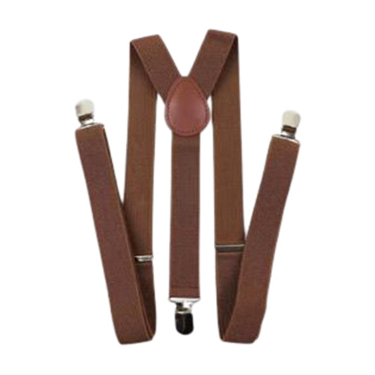 Brown Adult Vintage Braces