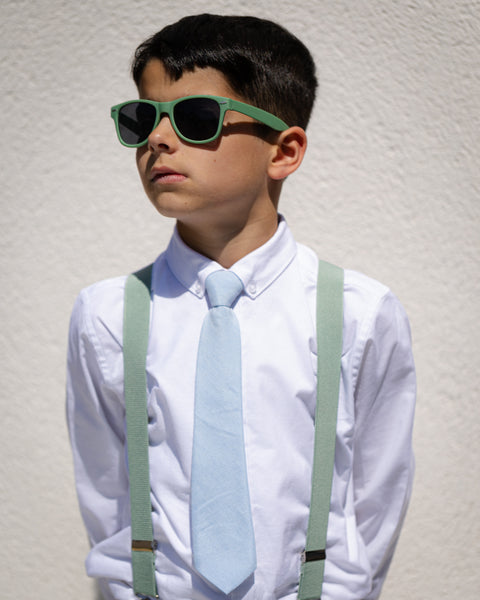 Leo Soft Blue Boys Tie