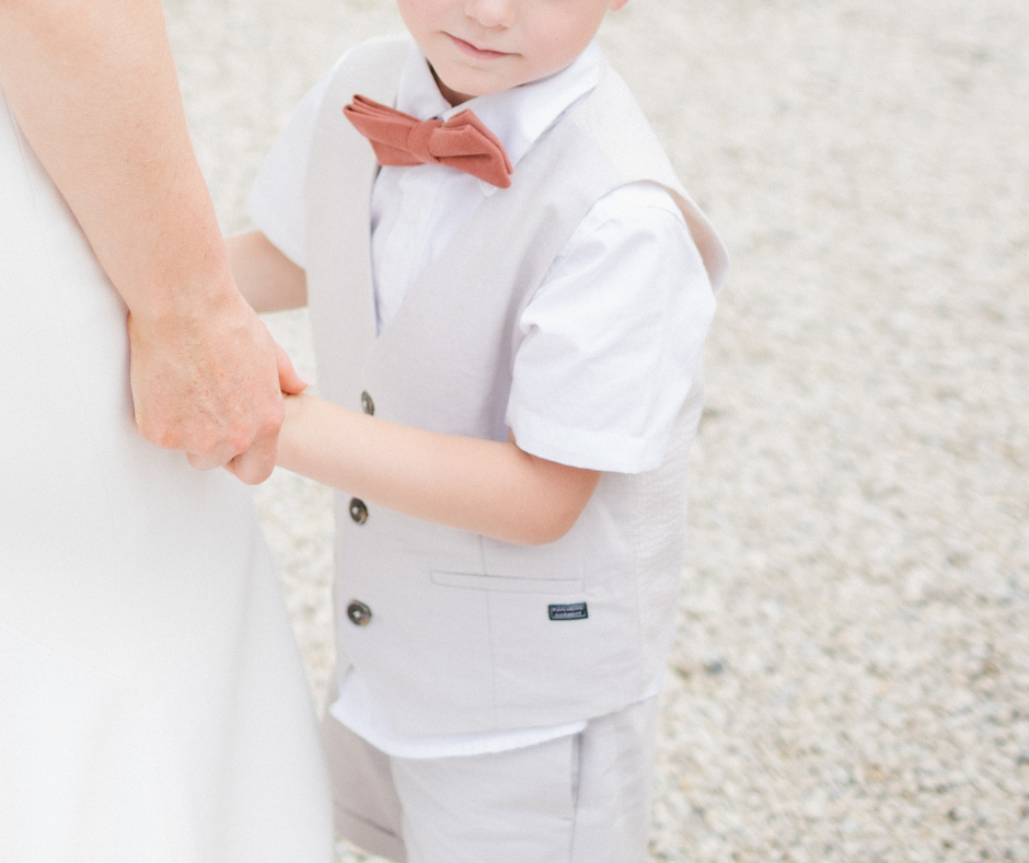 Grace Boys Terracotta Bow Tie