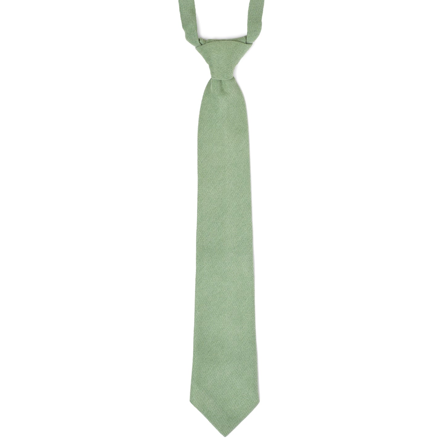 Harrison Sage Green Boys Cotton Tie