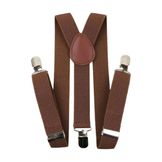 Brown Boys Vintage Braces