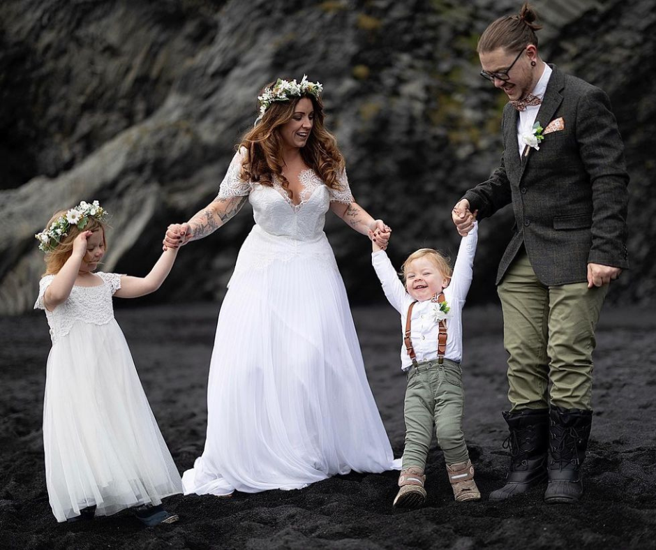 Nora Orange Floral Bow Tie and Pocket Square Set