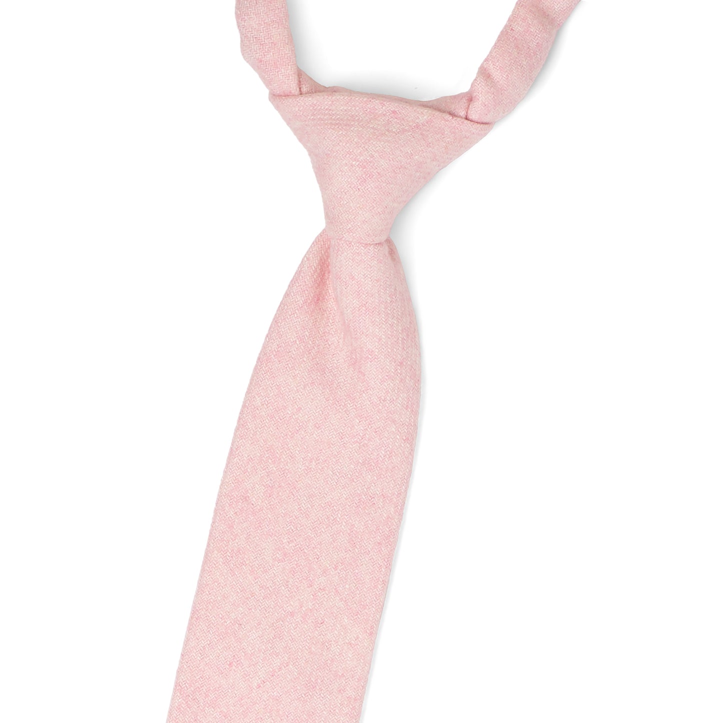 Tallulah Dusty Pink Boys Wool Tie