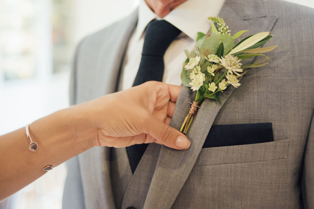 Arthur Navy Blue Pocket Square