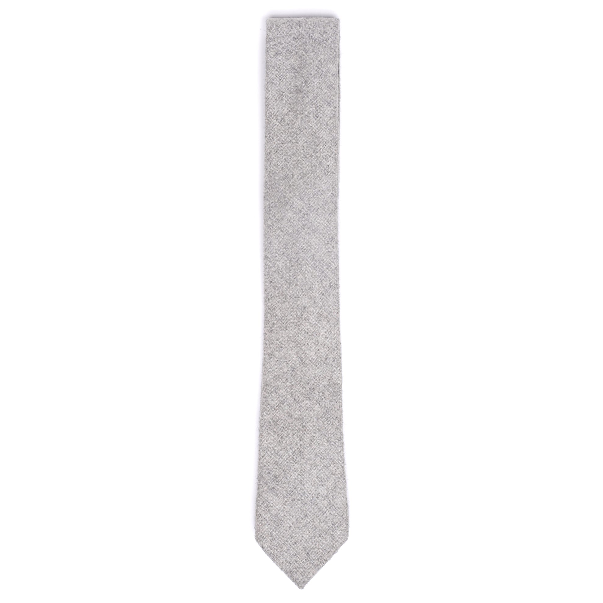 Amelia Grey Tweed Skinny Tie