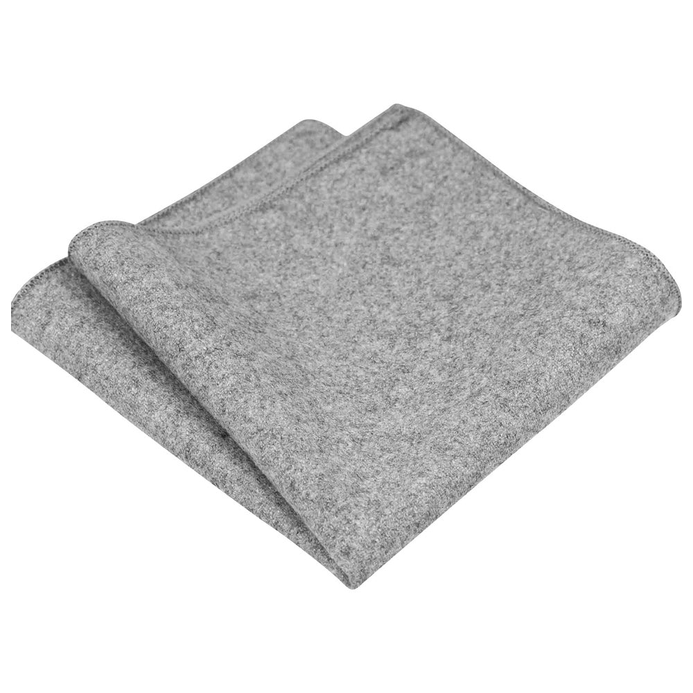 grey tweed pocket square
