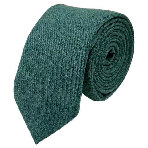 Gilbert Emerald Green Cotton Tie