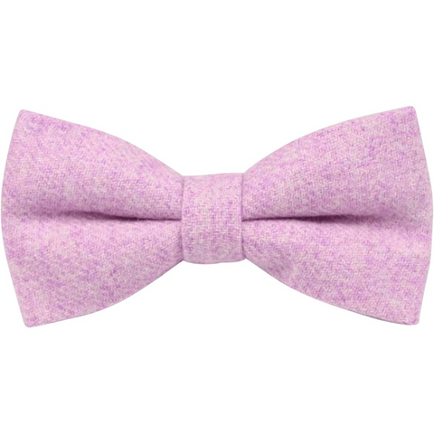 Wilbur Purple Tweed Bow Tie