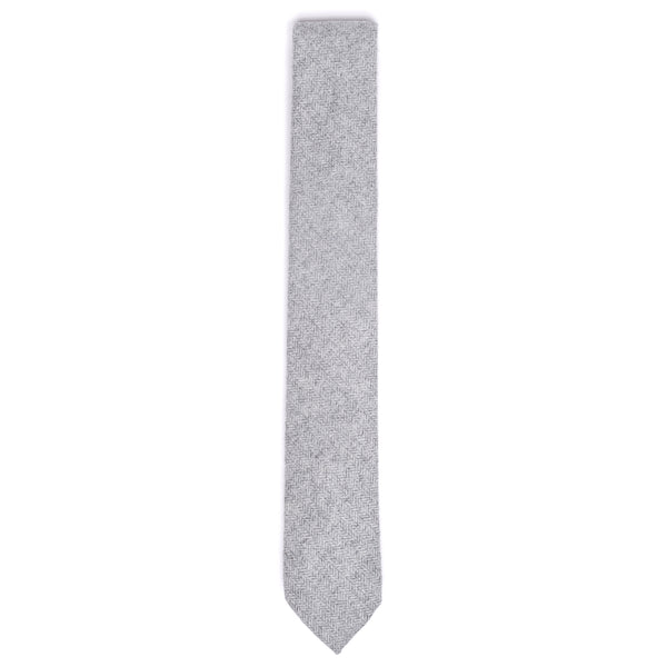 Laurie Tweed Skinny Grey Tie