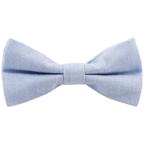 Leo Blue Cotton Bow Tie