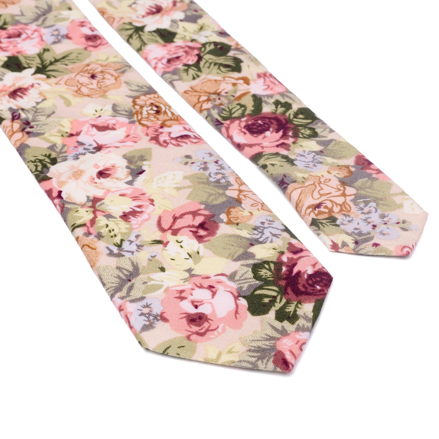Penelope Pink Floral Tie