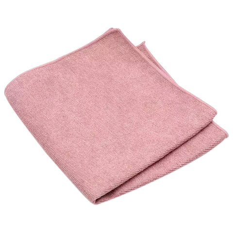 Rose Dusty Rose Pink Cotton Pocket Square
