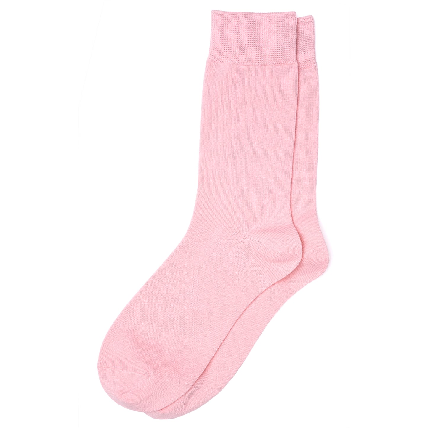 Pink Cotton Blend Socks