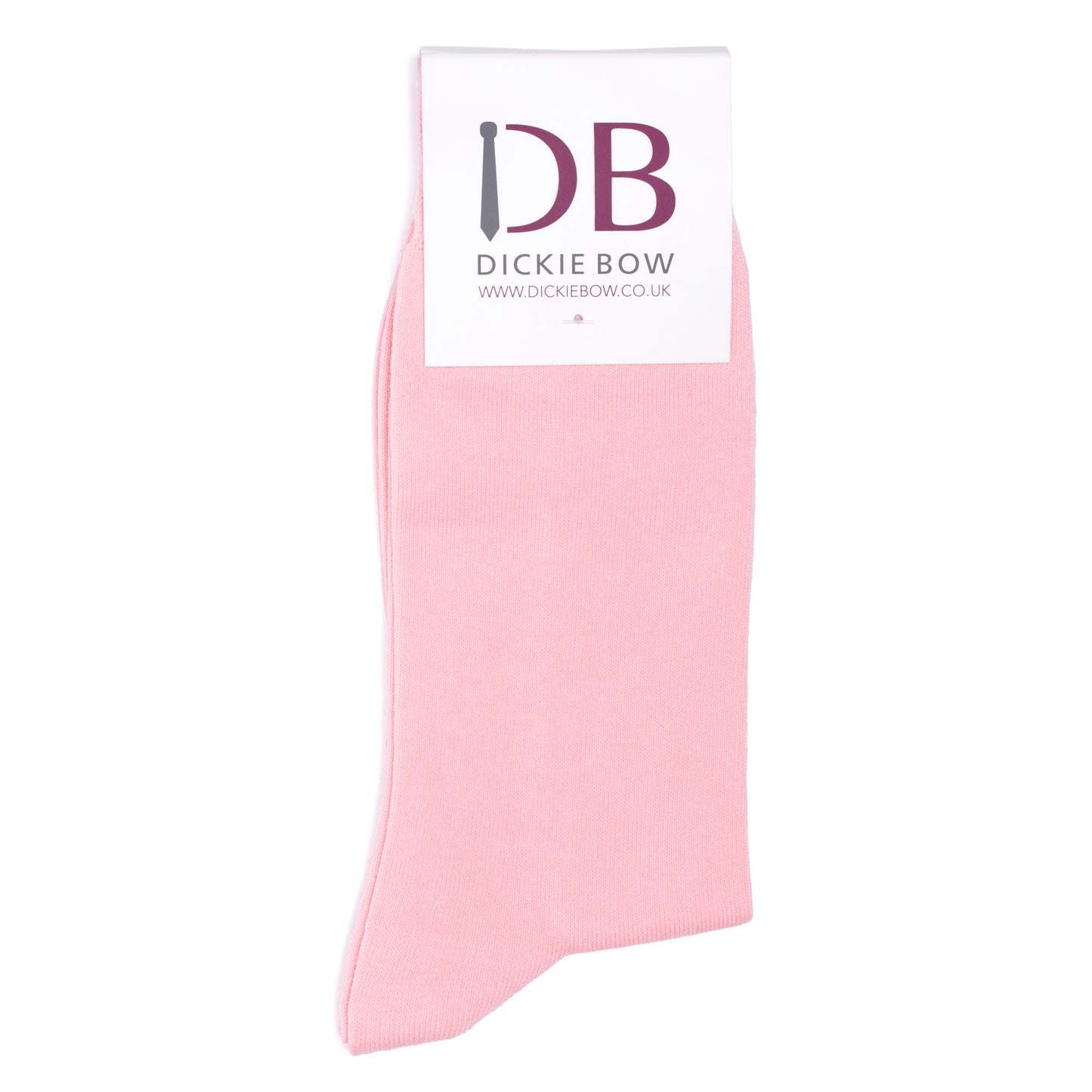 Pink Cotton Blend Socks