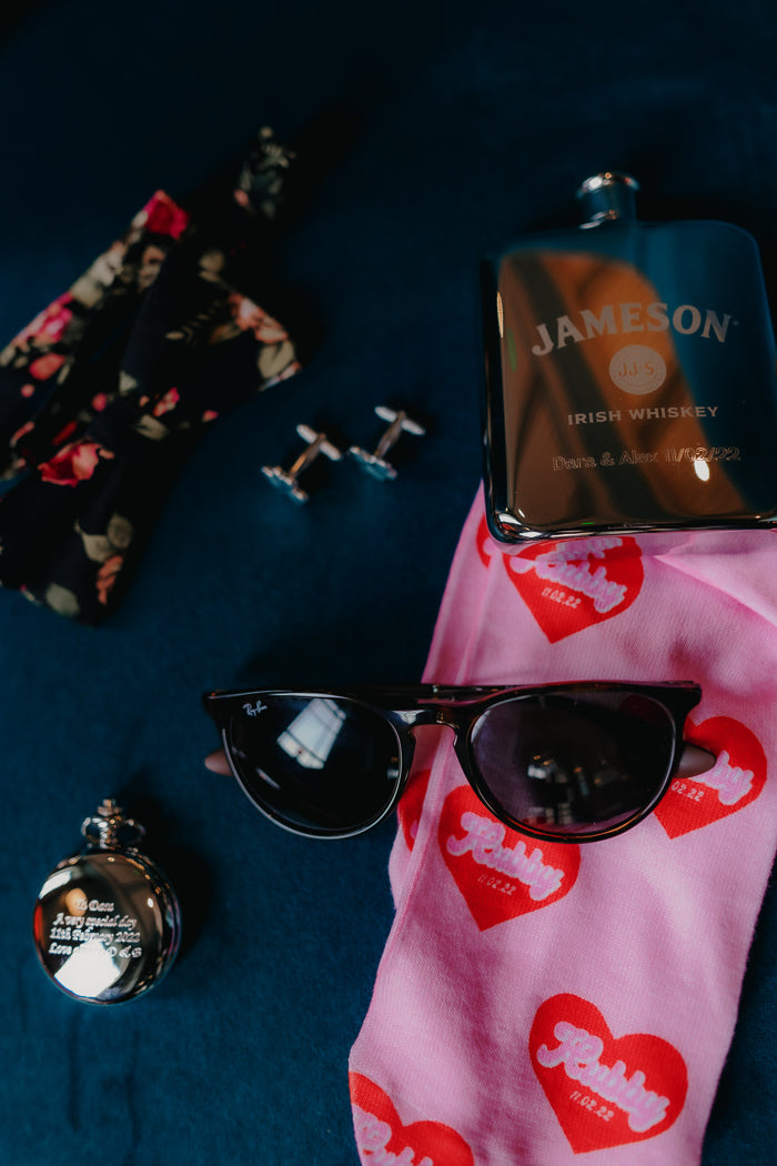 Vesper Black Floral Bow Tie