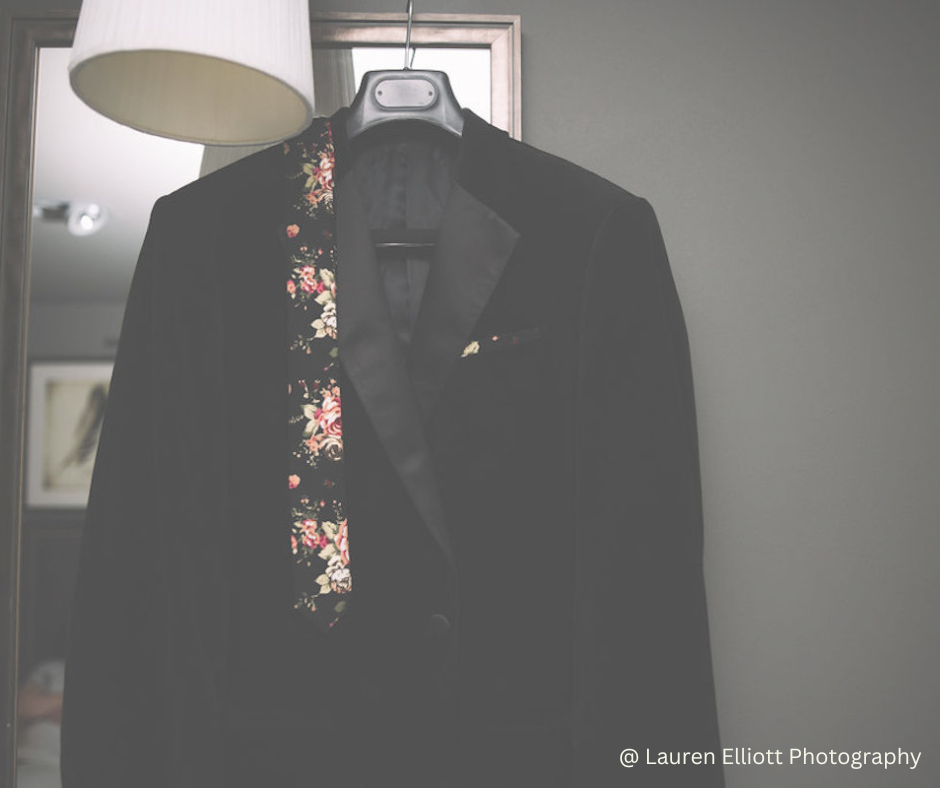 Vesper Floral Cotton Skinny Tie