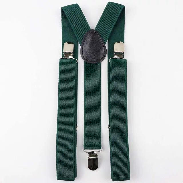 Gilbert Emerald Green Adult Vintage Braces